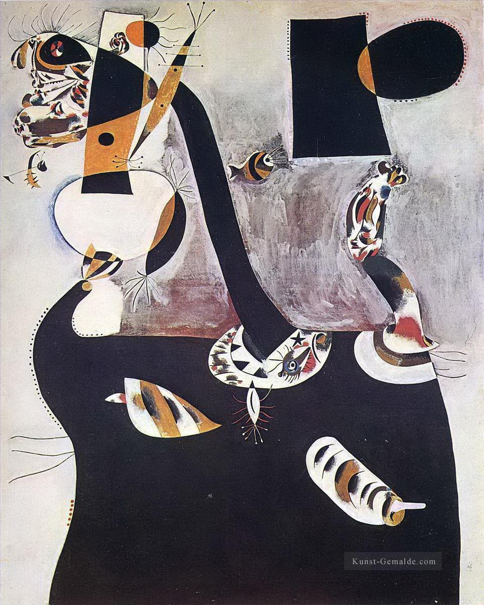 Sitzende Frau II Joan Miró Ölgemälde